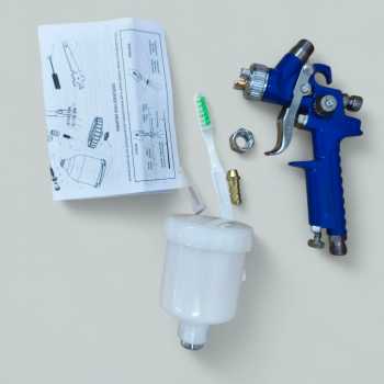 Gambar produk Taffware Professional Spray Gun Nozzle HVLP Airbrush 125ml 1.0mm - H-2000A