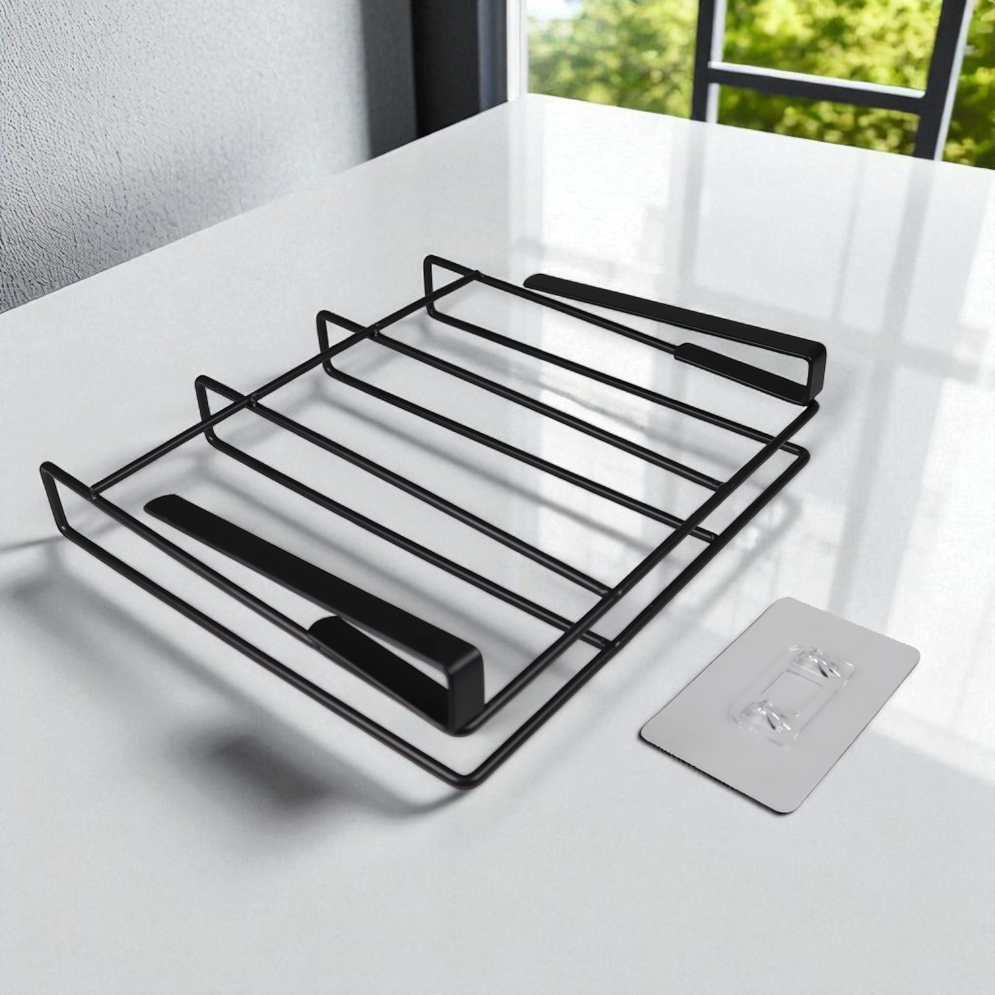 Gambar produk ZTONG Rak Gantung Dapur Stainless Steel Cabinet Shelf Non Perforated - Z-25