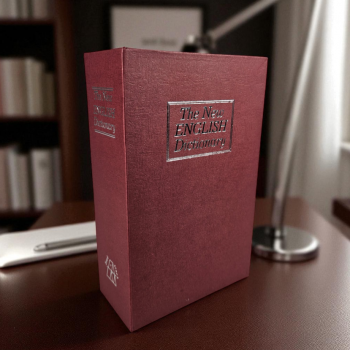Gambar produk HOMESAFE Kotak Buku Kamus Hidden Safety Box Book Password Lock Size S - KBS-801M