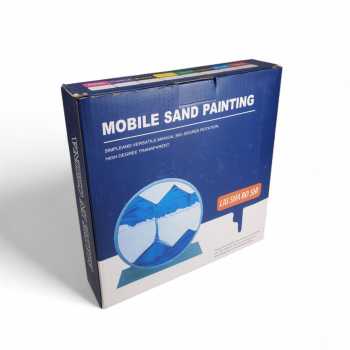 Gambar produk Sandbilder Pajangan Meja Dekorasi Pasir Hisap Gurun Quicksand 17.5cm - SA-3D