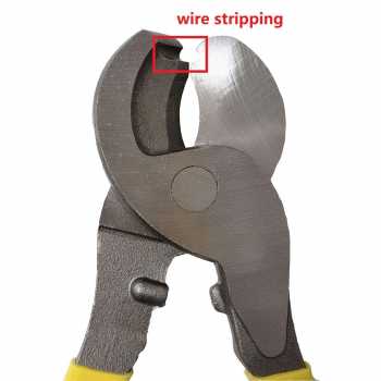 Gambar produk Januel Tang Pemotong Kawat Listrik Multifungsi Wire Cutter 10 Inch - Jn31