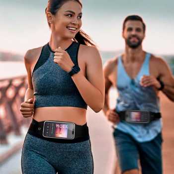 Gambar produk Tas Pinggang Olahraga Lari Slot Smartphone Running Waist Bag - 150806