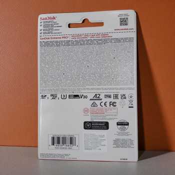Gambar produk SanDisk Extreme Pro microSDXC UHS-I A2 V30 200MB/s 128GB-SDSQXCD-128G