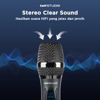 Gambar produk TaffSTUDIO Mikrofon Karaoke Wireless Portable KTV 2.4GHz - X220U