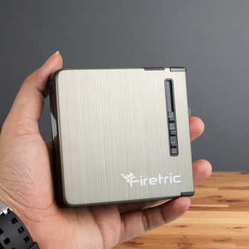 Gambar produk Firetric Kotak Rokok 20 Slot dengan Korek Gas - JD-YH037