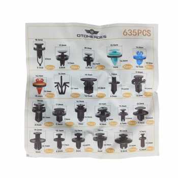 Gambar produk OTOHEROES Kancing Klip Mobil Baut Rivet Trim Retainer Clip 635 PCS - YH63