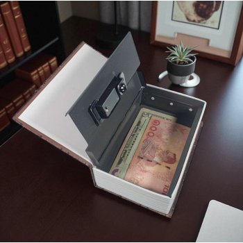 Gambar produk HOMESAFE Kotak Buku Novel Hidden Security Box Password Lock Size S - KBS
