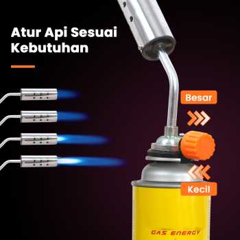 Gambar produk Kovea Kepala Gas Butane Torch BBQ Soldering Flame Gun Torch Jet - KT-2408
