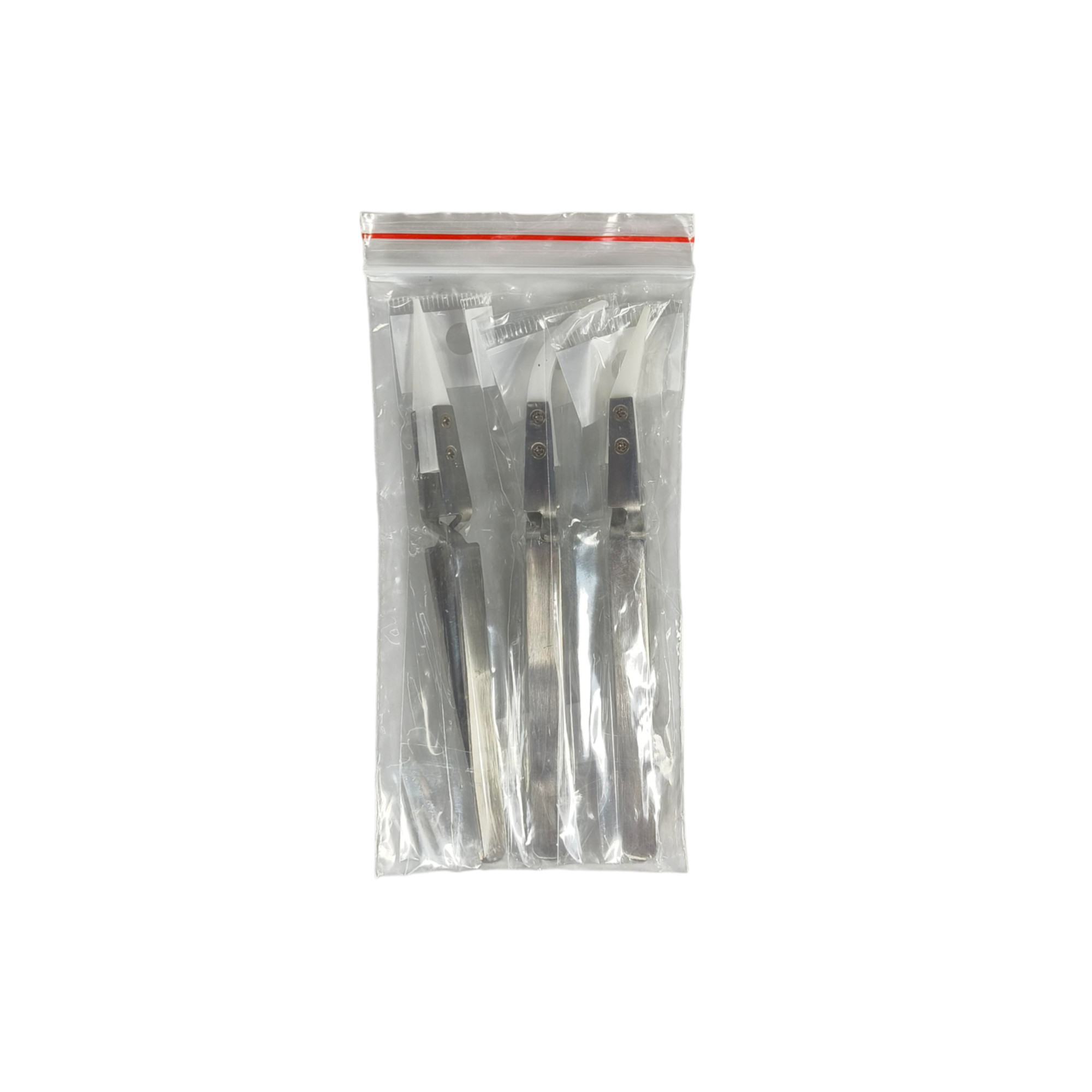 Gambar produk FMA Pinset Anti Static Magnetic Ceramic Tweezers Reverse Grip 3 PCS - FM-3P