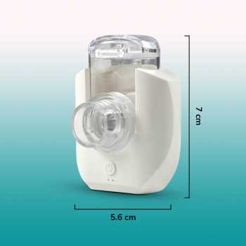 Gambar produk LEGGONG Alat Terapi Pernapasan Mesh Nebulizer Portable Inhaler Rechargeable - HSK-W005