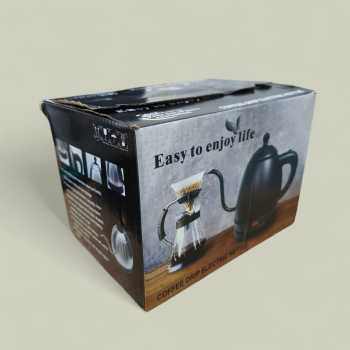 Gambar produk FMB Teko Listrik Kopi Pemanas Air Leher Angsa Pour Over 1360W - INU101