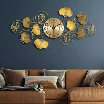 TaffHOME Jam Dinding Dekorasi Quartz Luxury European Style 40x90cm - 2283