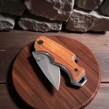 Gambar produk KNIFEZER Pisau Lipat Mini Folding Tactical Knife Survival Hunting Tool - ED5044