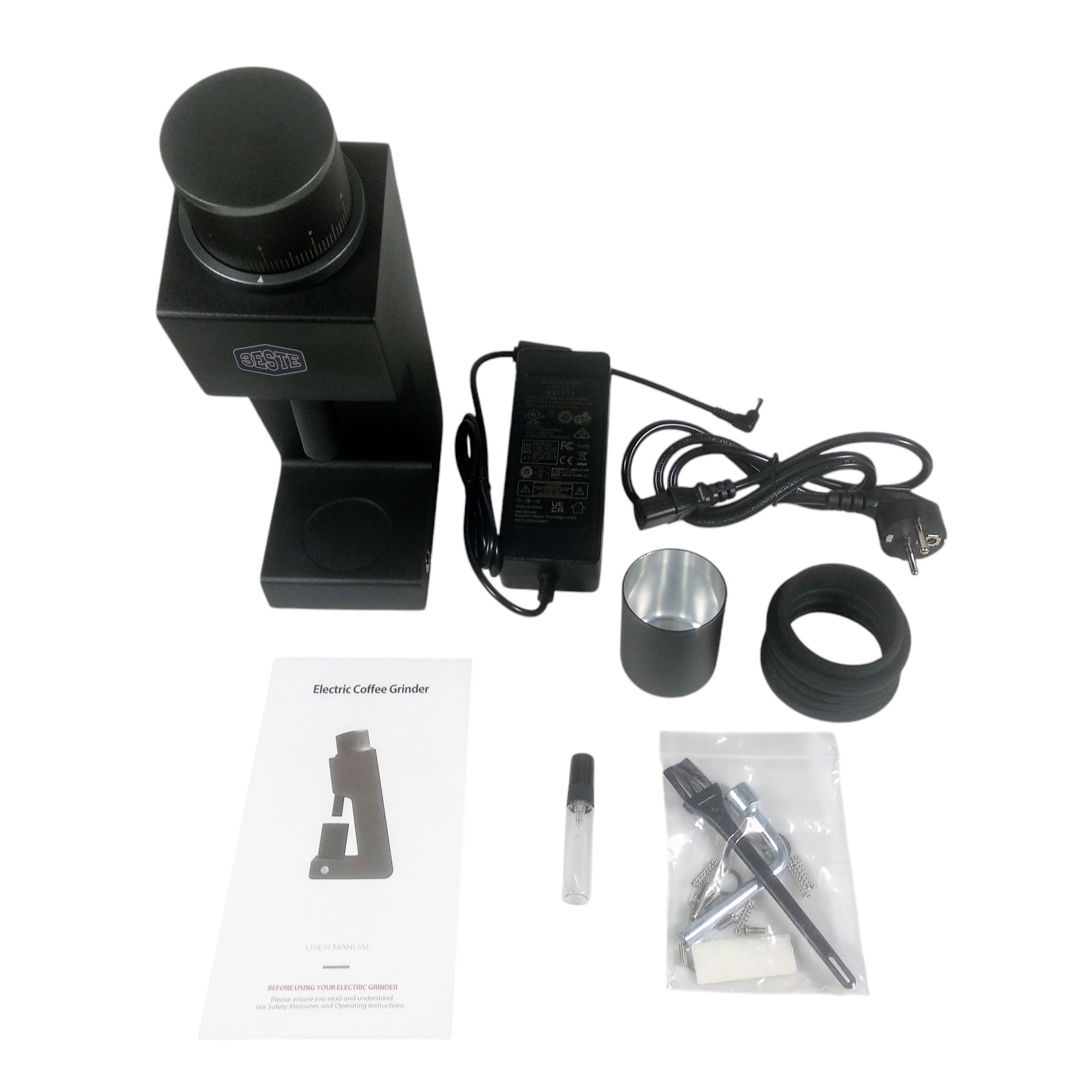 Gambar produk Trieste Alat Penggiling Kopi Elektrik Coffee Grinder 30g - 005