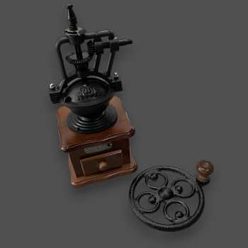 Gambar produk ALOCS Alat Penggiling Kopi Manual Coffee Grinder Wood Adjustable 30g - CW85532