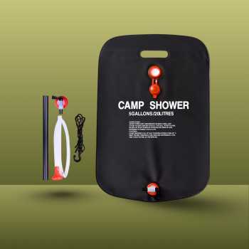 Gambar produk Kantong Air Mandi Portable Camping Outdoor Shower Bag 20L - YYEDC