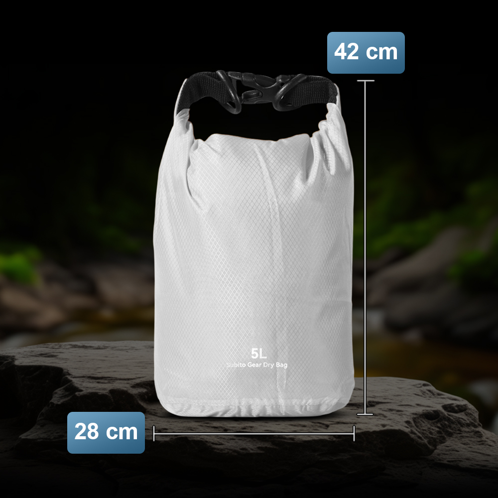 Gambar produk SUBITO Tas Outdoor Waterproof Storage Bag Drybag 5L - JP727