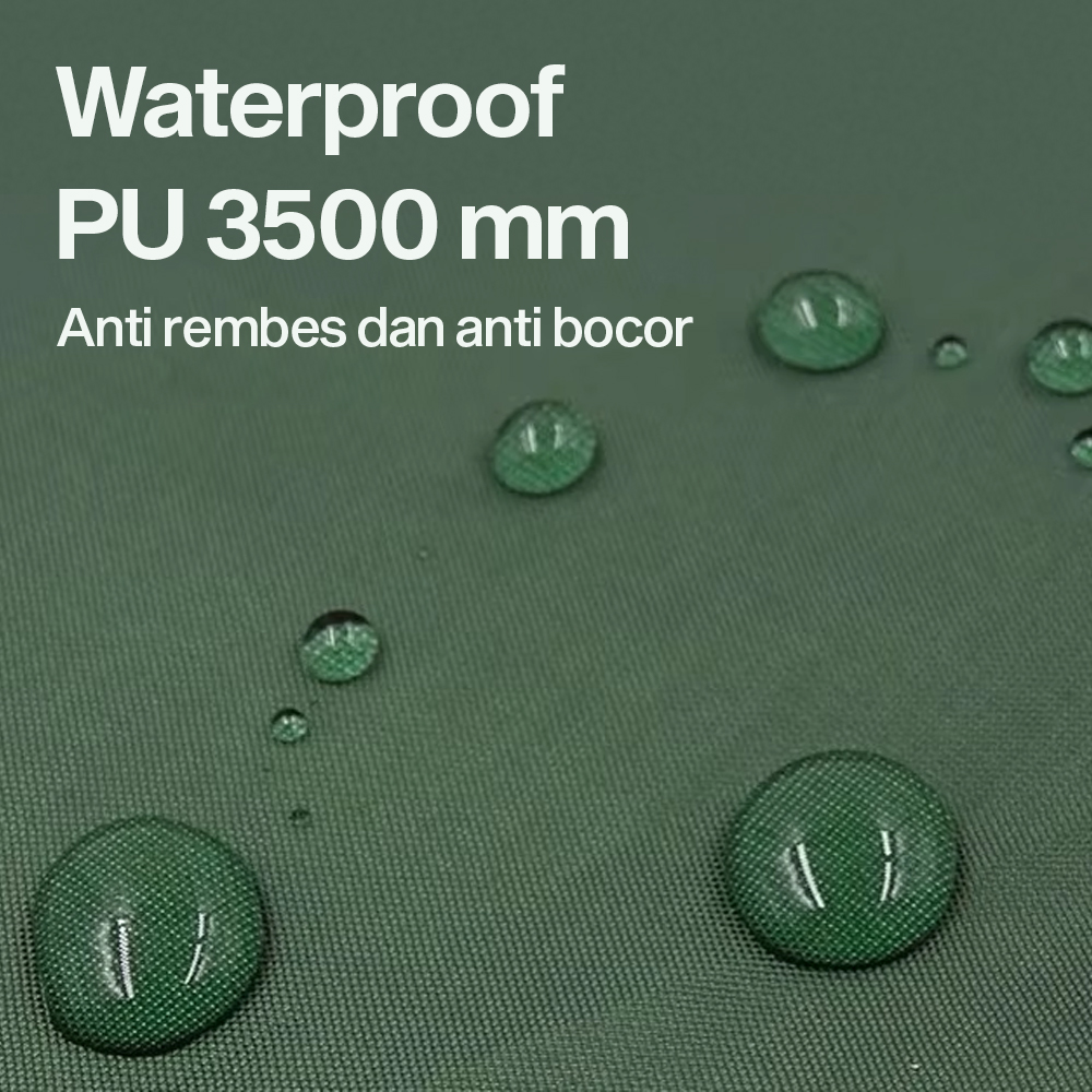 Gambar produk Flysheet Terpal Tenda Camping Waterproof Anti UV 3x3M - TL1