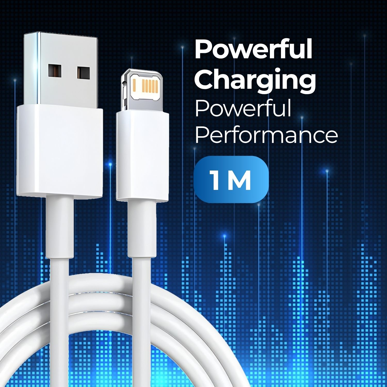 Gambar produk Apple Original Kabel Data Lightning Multifungsi 1M - AO11