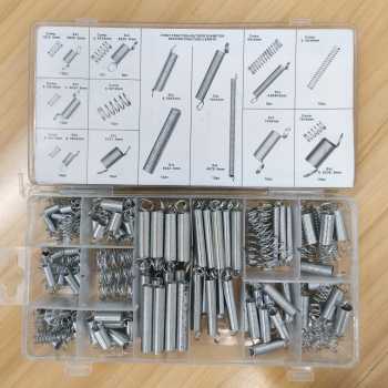 Gambar produk SAIKE Set Pegas Per Extension And Compression Coil Spring Kit 200 PCS - SA-1074