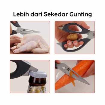 Gambar produk Huohou Gunting Dapur Multifunctional Detachable Scissors - HU0291