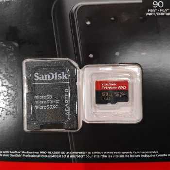 Gambar produk SanDisk Extreme Pro microSDXC UHS-I A2 V30 200MB/s 128GB-SDSQXCD-128G