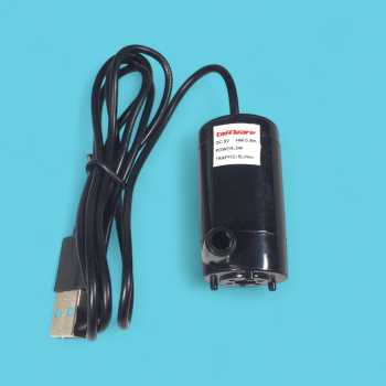 Gambar produk Taffware Pompa Air Mini Elektrik Water Submersible Pump USB DC 5V - PUM525