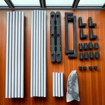 Gambar produk ARICEHOU Rak Gantungan Baju Stainless Steel Telescopic Clothesrack - AR150