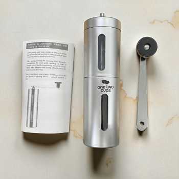 Gambar produk One Two Cups Alat Penggiling Kopi Manual Coffee Grinder Adjustable 60g - RH200