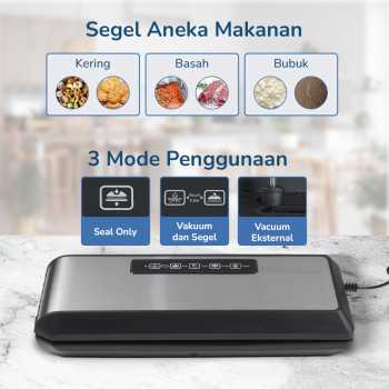 Gambar produk Alat Vakum Makanan Vacuum Sealer Packaging Machine with Bag - HP-9008