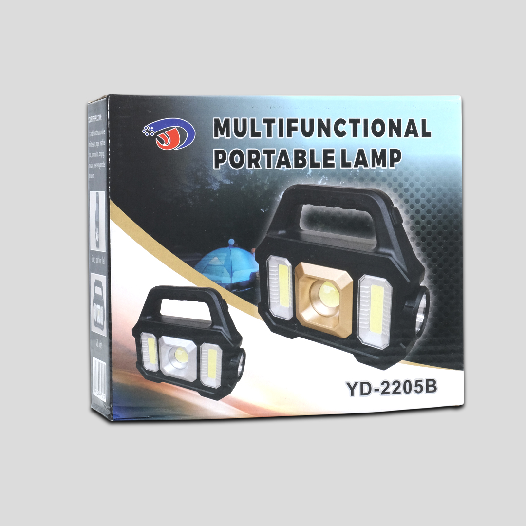 Gambar produk YD Senter Camping Lampu LED Solar Power Rechargeable COB - YD-2205A