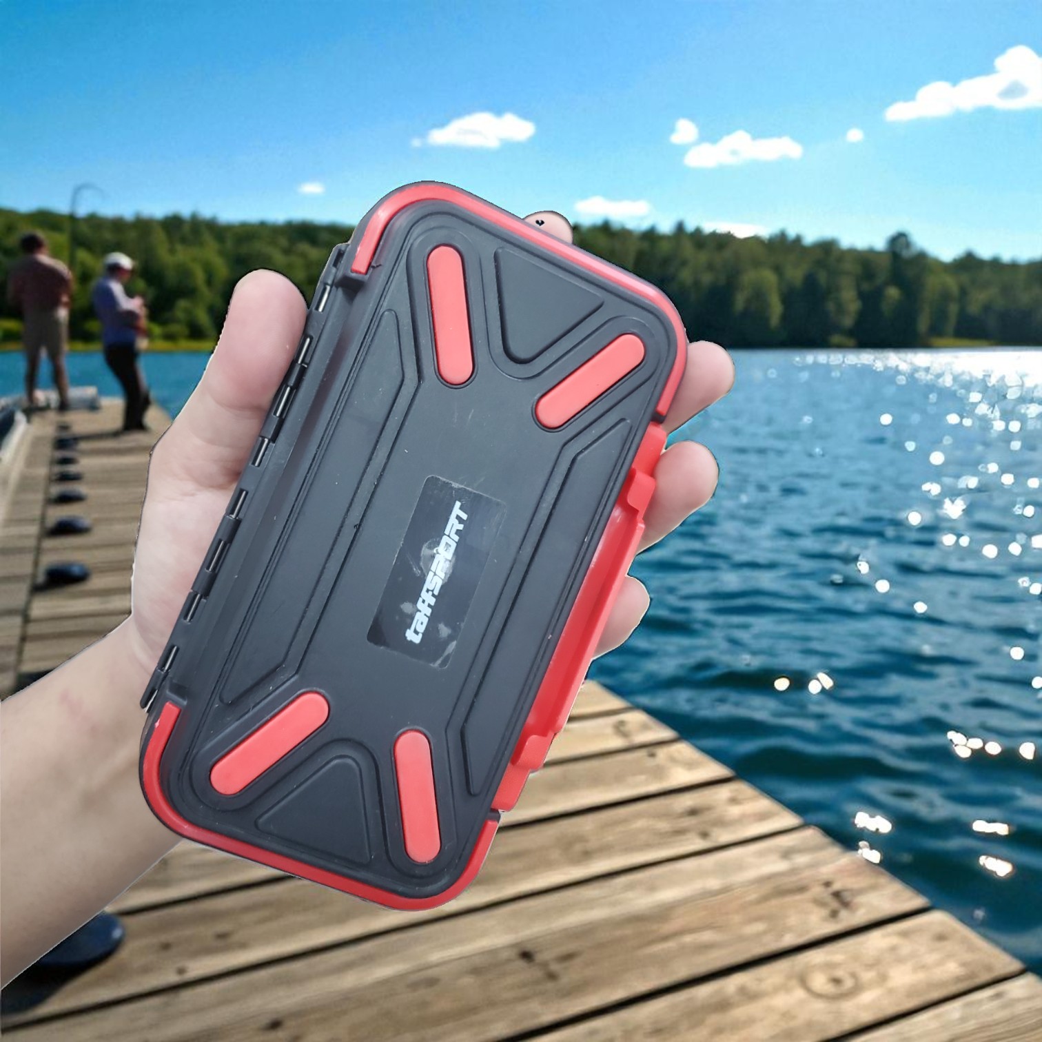 Gambar produk TaffSPORT Kotak Perkakas Kail Pancing Fishing Tackle Box Waterproof M - DY030