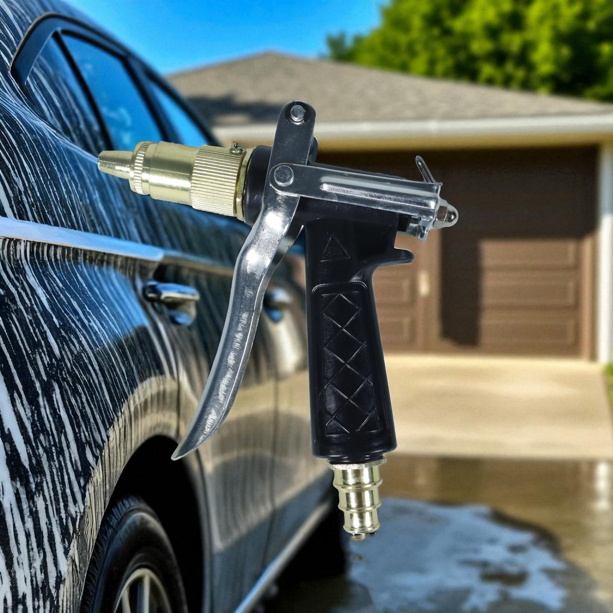 Gambar produk PAGODA Semprotan Air Steam Cuci Mobil Copper Plating Water Gun - DT-GYQ-7