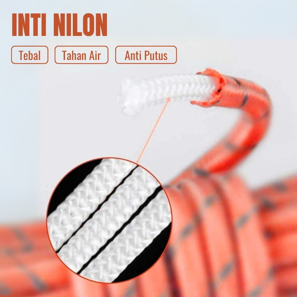 Gambar produk RayMING Tali Paracord Tali Tenda Rope 4M 4 Roll - RY1A
