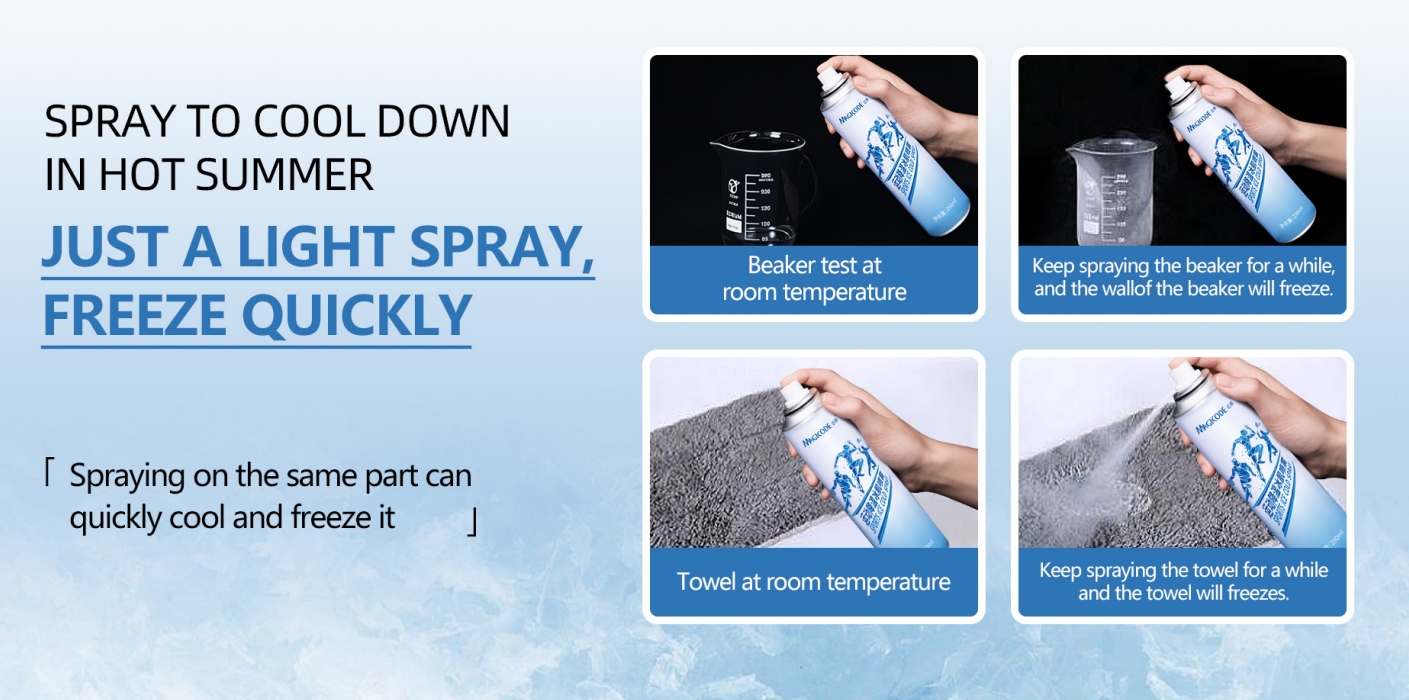 Biutte.co MAGICODE Skin Cooling Spray Ice Cold Semprotan Dingin 250ml - M20CS Gambar produk Biutte.co MAGICODE Skin Cooling Spray Ice Cold Semprotan Dingin 250ml - M20CS