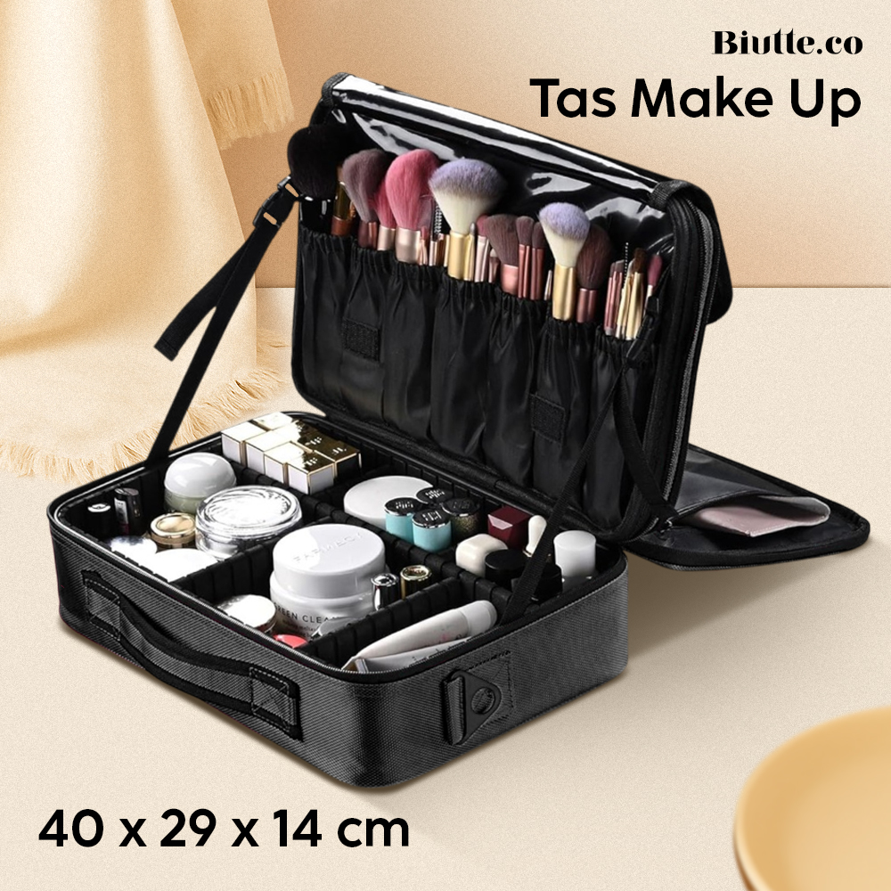 Gambar produk Biutte.co Tas Kosmetik Make Up Travel Organizer Bag Wanita 40x29x14cm - X3235