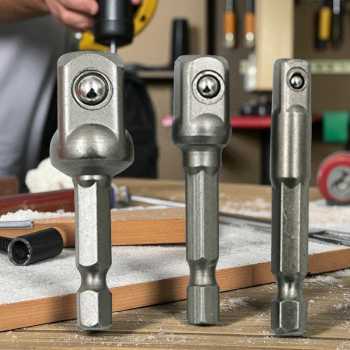 Gambar produk JGNG Mata Obeng Adapter Bor Drill Hex Shank Convertible Joint 3 PCS - JG059