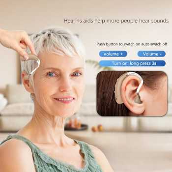 MIME Alat Bantu Dengar Telinga Earphone Hearing Aid Amplifier - Z-162