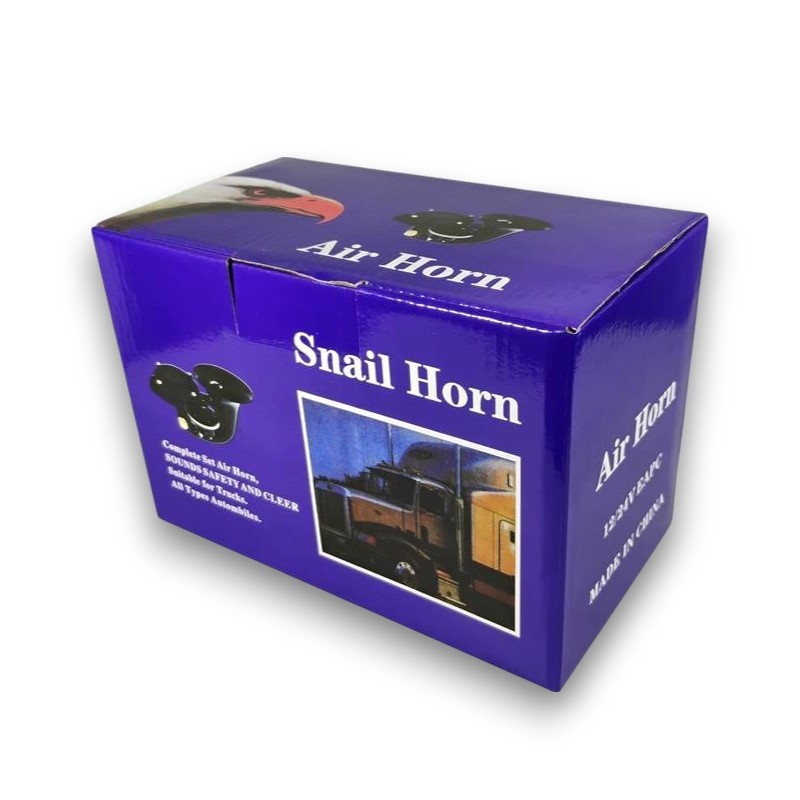 Gambar produk OTOHEROES Klakson Angin Keong Trompet Mobil Truk Loud Air Horn 135dB - DL35