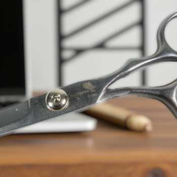 Gambar produk KNIFEZER Gunting Rambut Lurus Flat Cut Buffing Stainless Steel 4Cr13 - BHT002