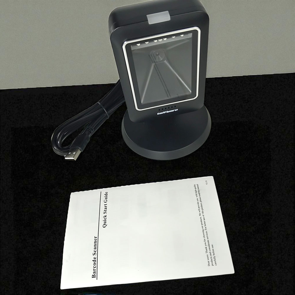 Gambar produk Taffware Desktop Barcode Scanner Portable USB 1D 2D QR - MP6300IR
