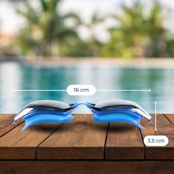 Gambar produk RUIHE Kacamata Renang Dewasa Anti Fog UV Protection - 9200