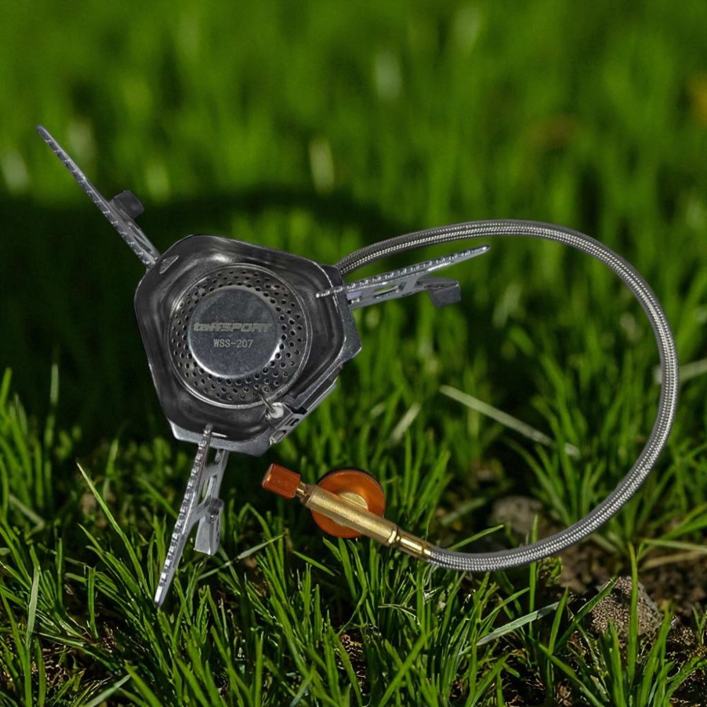 Gambar produk TaffSPORT Kompor Gas Portable Lipat Outdoor Ultralight Camping Stove - WSS-207