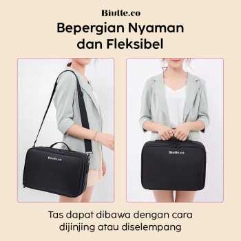 Gambar produk Biutte.co Tas Kosmetik Make Up Travel Organizer Bag Wanita 40x29x14cm - X3235