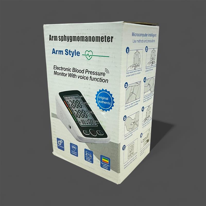Gambar produk TaffOmicron Pengukur Tekanan Darah Tensimeter Digital Dual Power without Voice - BW-750