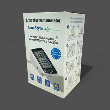 Gambar produk TaffOmicron Pengukur Tekanan Darah Tensimeter Digital Dual Power without Voice - BW-750