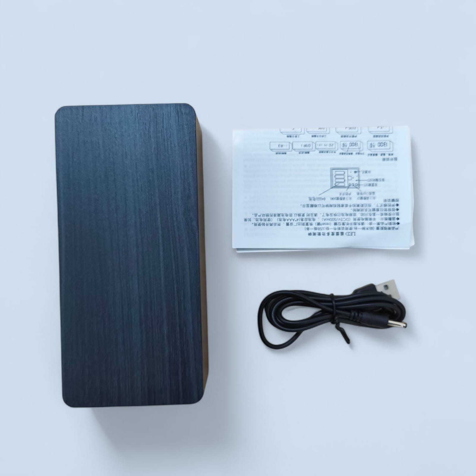 Gambar produk LikyYou Jam Meja Digital LED Clock Temperature Humidity Control - CYP-105