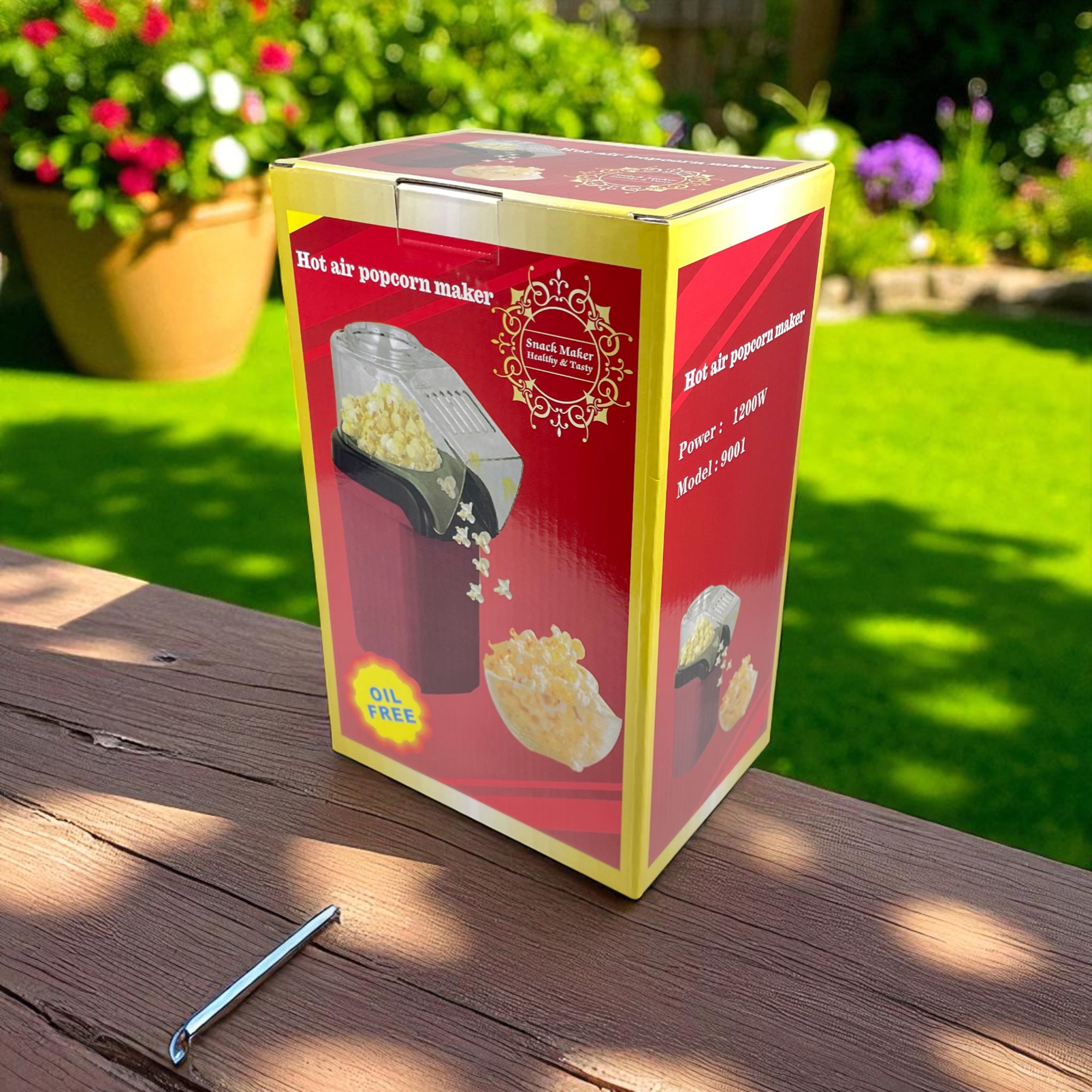 Gambar produk DMWD Mesin Electric Popcorn Maker Hot Air Corn Machine 60g - 9001