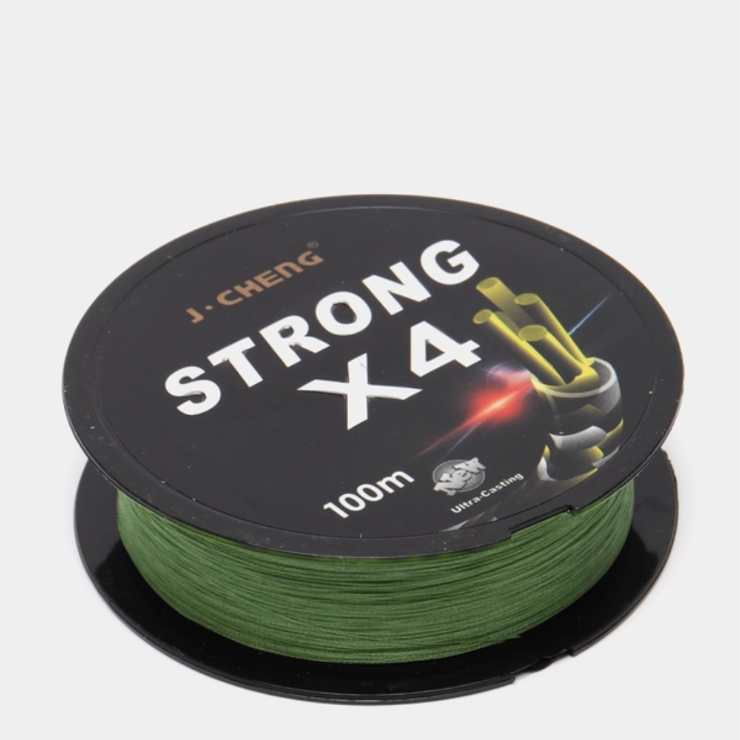 Gambar produk J-Cheng Senar Tali Pancing 4 Braided PE Fishing Line 100M 3.0 - JC4180
