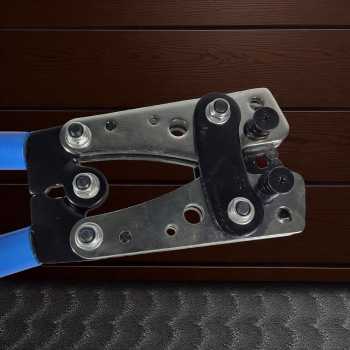 Gambar produk CINLIN Tang Crimping Wire Cable Bare Terminal Pliers 9-0 AWG 6-50mm2 - HX-50B